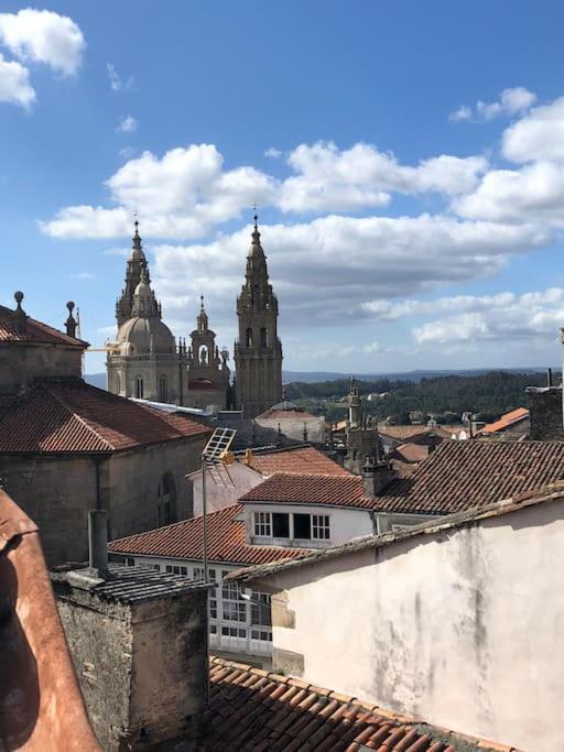 Atico Casco Antiguo En Plaza Cervantes Σαντιάγο ντε Κομποστέλα Εξωτερικό φωτογραφία